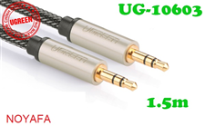 Cáp Audio 3.5mm (AUX) dài 5m Ugreen 10606 bọc lưới