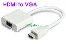 Cáp chuyển đổi HDMI sang VGA dùng cho máy chiếu