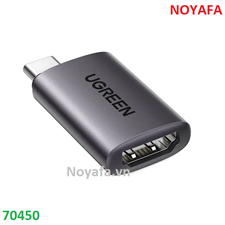 Cáp chuyển USB-C sang HDMI UGREEN 70450 màu xám Space Gray chính hãng
