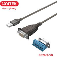 Cáp chuyển USB sang RS485/422 Unitek Y-1082 cao cấp