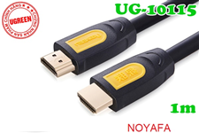 Cáp HDMI 1M Ugreen 10115 hỗ trợ HD, 2k, 4k chính hãng