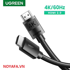 Cáp HDMI 2.0 dài 1M bọc nylon hỗ trợ độ phân giải 4K@60Hz Ugreen 30999 cao cấp