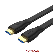 Cáp HDMI 2.0 dài 1M dây dẹt Unitek 4K@60Hz C11063BK-1M cao cấp