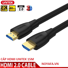 Cáp HDMI 2.0 UNITEK 15M C11045BK 4K cao cấp