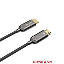 Cáp HDMI 2.1 sợi quang 10M UNITEK C11085GY01-10M 8K@60Hz 4K@120Hz/144Hz cao cấp