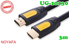 Cáp HDMI dài 3m Ugreen 10130 hỗ trợ HD, 2k, 4k