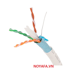 Cáp mạng F/UTP CAT6A,23AWG,lõi đồng đặc, 4 đôi,vỏ PVC,CM, (FTP-A-C6G-E1VN-M 0.5X004P/WH) cao cấp