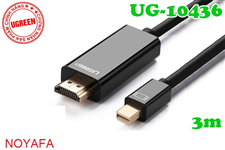 Cáp Mini Displayport to HDMI dài 3m Ugreen 10436
