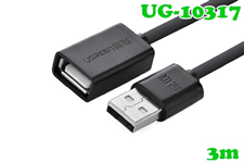 Cáp nối dài USB 2.0 dài 3m Ugreen 10317 cao cấp