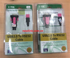 Cáp USB 2.0 sang RS 232 ZTEK chính hãng