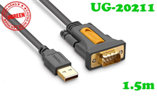 Cáp USB sang Com (RS232) 1.5m Ugreen 20211