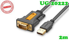 Cáp USB sang Com (RS232) dài 2m Ugreen 20222