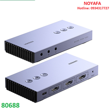 Card ghi hình HDMI kép Ugreen 80688 - Hỗ trợ 1080P@60Hz,Chính Hãng