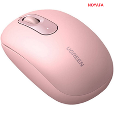 Chuột không dây UGREEN 2.4G - Màu Hồng Cherry (Mã 90686)
