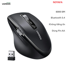 Chuột không dây Ugreen 45792 - Kết nối 3 thiết bị, DPI cao, cuộn siêu tốc