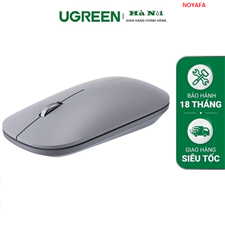 Chuột Không Dây Ugreen 90673 Màu Xám - Thiết Kế Mỏng, DPI Cao, Im Lặng Khi Click