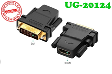 Đầu chuyển đổi DVI 24+1 sang HDMI âm Ugreen 20124