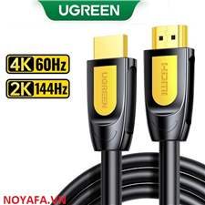 Dây, Cáp HDMI 2.0 dài 0.5M hỗ trợ 4K@60Hz 3D/HDR/ARC Ugreen 80837 cao cấp