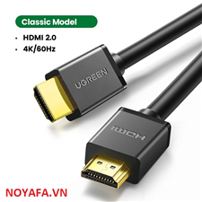 Dây cáp HDMI 2.0 dài 1,5M cao cấp hỗ trợ  4K@60Hz Ugreen 60820 cao cấp