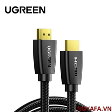 Dây cáp HDMI 2.0 dài 1M hỗ trợ 4K@60Hz 30AWG chính hãng Ugreen 40408 cao cấp