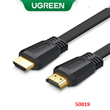 Dây, Cáp HDMI 2.0 dẹt dài 1,5m hỗ trợ 4K@60MHz chính hãng Ugreen 50819 cao cấp