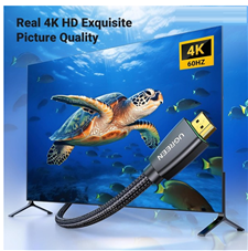 Dây cáp HDMI 2.0 hỗ trợ 3D 4K60Hz dài 1.5m Ugreen 40409 cao cấp