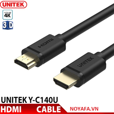 Dây, Cáp HDMI 2.0 UNITEK Y-C 140U dài 5met (4K Ultra HD2.0, 3D) cao cấp