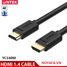 Dây, cáp HDMI UNITEK Y-C 140M dài 5M (4k Ultra HD1.4v & 3D) cao cấp