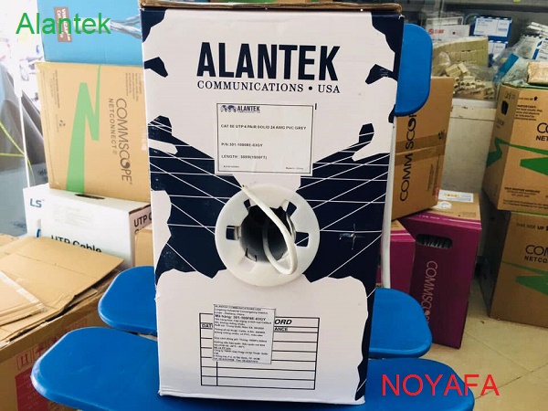 Dây cáp mạng Alantek Cat5 UTP, 4 đôi, 8 lõi