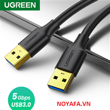 Dây, Cáp USB 3.0 hai đầu đực dài 1m chính hãng Ugreen 10370 cao cấp