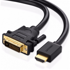 Dây HDMI to DVI 24+1 dài 10m HD106 chính hãng Ugreen 10138
