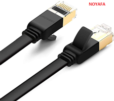 Dây mạng dẹt Ugreen Cat 7 11266 dài 15m - Tốc độ cao 10Gbps, chống nhiễu cực tốt