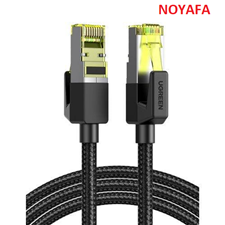 Dây mạng UGREEN CAT7 30794 chống nhiễu, bọc lưới, đầu mạ vàng, dài 25m