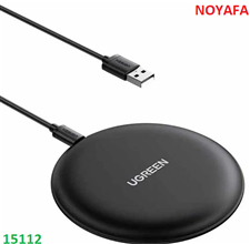 Đế sạc không dây UGREEN 15112 15W chính hãng