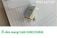 Hạt mạng Cat6 SINO âm tường S18CC31RJ6