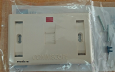 Mặt mạng 1 cổng hãng Commscope/ AMP hình chữ nhật