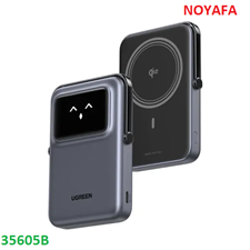 Pin sạc dự phòng nam châm UGREEN 35605B 5000mAh hỗ trợ sạc nhanh 20W cao cấp