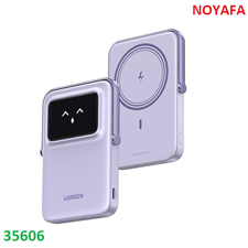 Pin sạc dự phòng không dây từ tính UGREEN 35606 5000mAh có màn hình LED cao cấp