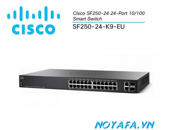 SF250-24-K9-EU (Cisco SF250-24 24-Port 10/100 Smart Switch)