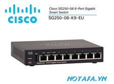 SG250-08-K9-EU (Cisco SG250-08 8-Port Gigabit Smart Switch)