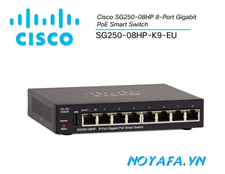 SG250-08HP-K9-EU (Cisco SG250-08HP 8-Port Gigabit PoE Smart Switch)
