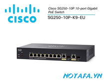 SG250-10P-K9-EU (Cisco SG250-10P 10-port Gigabit PoE Switch)