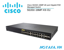 SG350-28MP-K9-EU (Cisco SG350-28MP 28-port Gigabit POE Managed Switch)