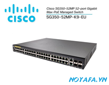 SG350-52MP-K9-EU (Cisco SG350-52MP 52-port Gigabit Max-PoE Managed Switch)