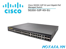 SG350-52P-K9-EU (Cisco SG350-52P 52-port Gigabit PoE Managed Switch)