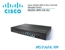 SG350-8PD-K9-EU (Cisco SG350-8PD 8-Port 2.5G PoE Managed Switch)