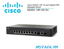 SG355-10P-K9-EU (Cisco SG355-10P 10-port Gigabit POE Managed Switch)