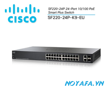 Switch chia mạng Cisco SF220-24P-K9-EU
