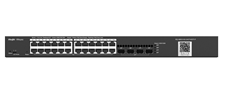 Thiết bị chuyển mạch Gigabit lớp 2 PoE quản lý trên đám mây, loại 28 cổng RG-NBS3100-24GT4SFP-P