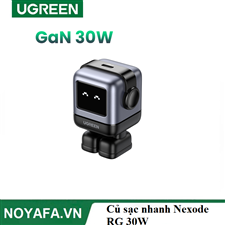 Ugreen 15550  Củ sạc nhanh Nexode RG 30W Type-C (US) cao cấp